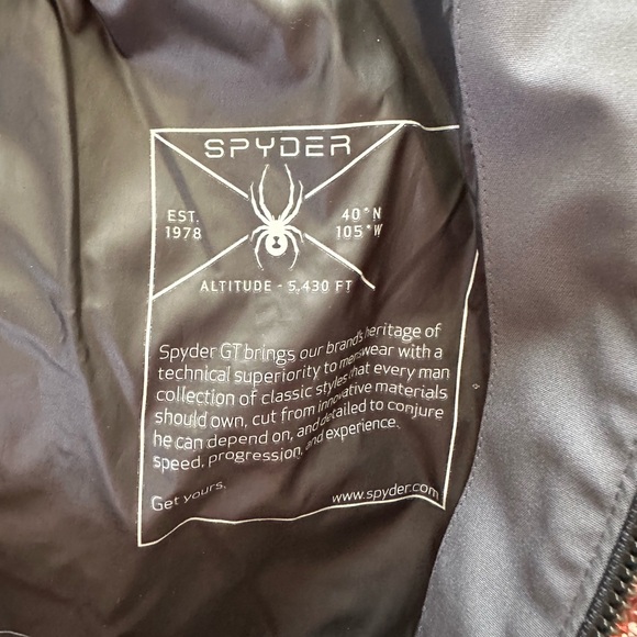 Spyder GT EHRET Shell Jacket XXL- Fits like and XL though. Runs small- No tags - Picture 8 of 8